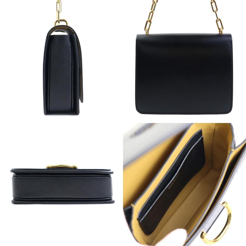 Burberry Bag Black Leather Shoulder - Picture 1 of 4